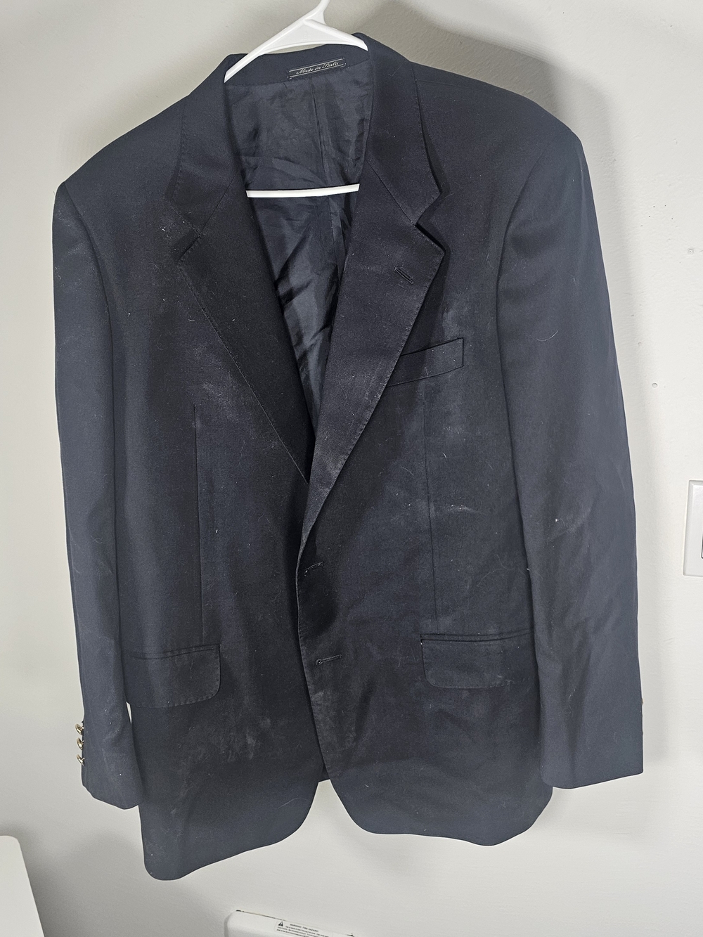 Cornelians Men's Classic Black Blazer - Versatile Formal Jacket
